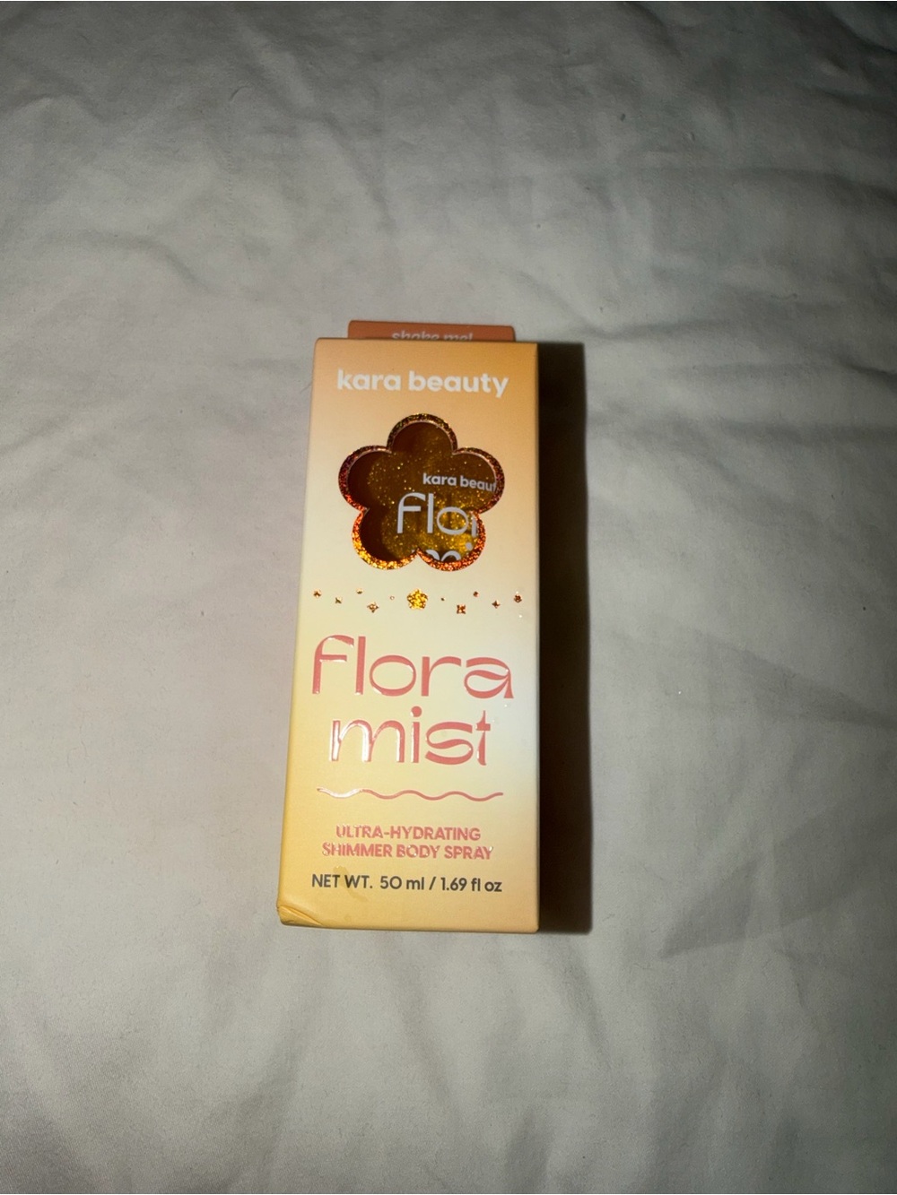 Kara Beauty Flora Mist Ultra-Hydrating Shimmer Body Spray - Peach